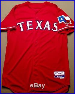 Adrian Beltre Game Used / Worn Red Jersey Texas Rangers MLB Authenticated