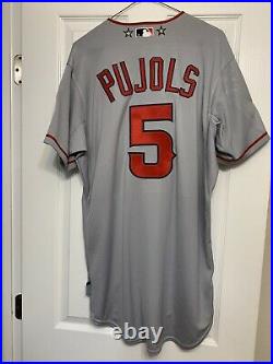 Albert Pujols Los Angeles Angels 2015 MLB All Star Game Authentic Jersey Size 44