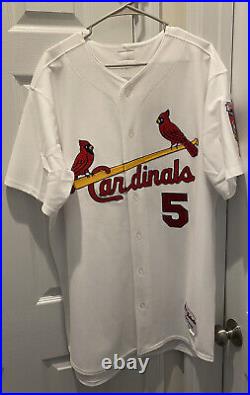 Albert Pujols St. Louis Cardinals Game Issued/Used/Worn 2005 Signed Jersey L@@K