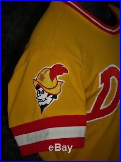 Albuquerque Dukes vintage 1970's early 80's Game Used / Worn Jersey Rare Style