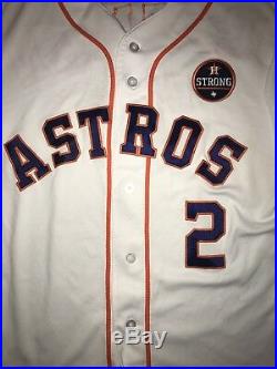 Alex Bregman Houston Astros Game Used Jersey Worn 11 Games 6 HRs MLB Auth