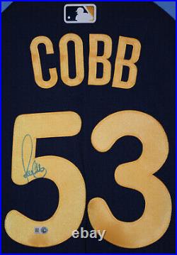 Alex Cobb Game Used & Autographed Turn Back the Clock Complete Uniform