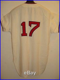 Alex Johnson 1970 Game Used/Worn Home Flannel Jersey