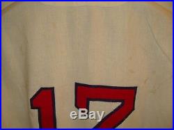 Alex Johnson 1970 Game Used/Worn Home Flannel Jersey