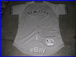Alex Rodriguez #13 Grey Game Used Worn Jersey 2016 New York Yankees Yogi Berra 8