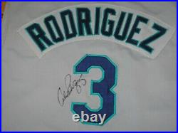 Alex Rodriguez 1998 Game Used Worn Signed Seattle Mariners Jersey Autographed
