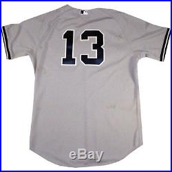 Alex Rodriguez 1st Start Since 4/13/13 Yankees Game Used Jersey Worn 4/13/15