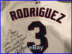 Alex Rodriguez Game Used Worn Jersey Texas Rangers 2003 Signed & Inscribed