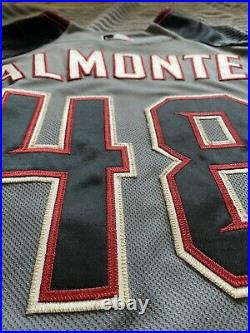 Almonte Size 46 Game Used Jersey Majestic Authentic 2019 Arizona Diamondbacks