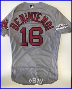 Andrew Benintendi Boston Red Sox Game Used Rookie Jersey 2017 MLB Auth