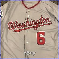 Anthony Rendon Washington Nationals Game Used Worn Jersey MLB Auth HR 2018