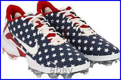Anthony Rizzo New York Yankees Player-Issued Navy USA Nike Cleats Item#13092846