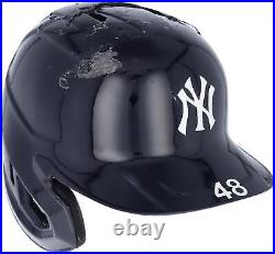 Anthony Rizzo Yankees GU #48 Batting Helmet vs. Cubs on 6/12/22