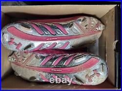 Archie Bradley Autographed Game Used Cleats. 2013 Mobile Bay Bears Mother's Day