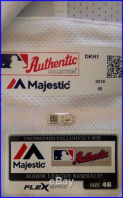 Arizona Diamondbacks 2016 Game Used Authentic Baseball Jersey #26 Shelby Miller