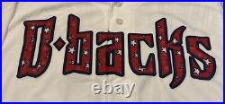 Arizona Diamondbacks David Hernandez Majestic Game Worn Used MLB Baseball Jersey