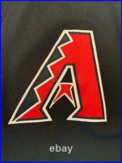 Arizona Diamondbacks David Peralta Authentic Game Used Jersey Size 46 Mint