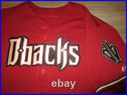 Arizona Diamondbacks Dbacks MLB Team Issued Majestic MLB Jersey 60 4XL