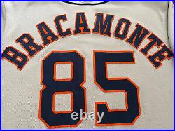 Astros Game Used Jersey World Series Worn 2021 Javier Bracamonte #85 Road Gray