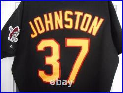 Authentic 2003 Game Used/Worn Pittsburgh Pirates jersey #37 Johnston SZ 48