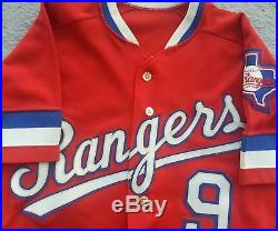 Authentic Rawlings Texas Rangers Game Issued Uniform Size 42 Never Worn