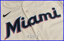 Authentic SIXTO SANCHEZ #45 MIAMI MARLINS 2024 Team ISSUED NIKE Game JERSEY