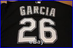 Avisail Garcia White Sox 2015 game issued used jersey