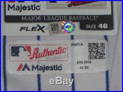 BASTARDO size 46 1986 Mets TBTC GAME USED 2016 JERSEY New York Mets MLB holo