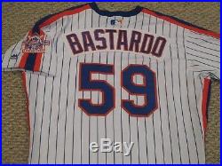 BASTARDO size 46 1986 Mets TBTC GAME USED 2016 JERSEY New York Mets MLB holo