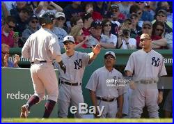 BLANK BACK RARE PROTOTYPE 2012 NEW YORK YANKEES TBTC GAME JERSEY MLB STEINER v3