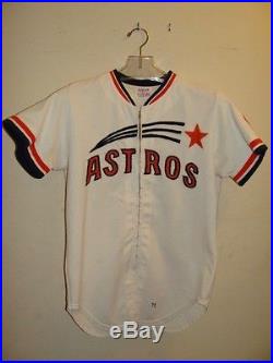 Bob Watson 1972 Game Used/worn Home Astros Shooting Star Jersey