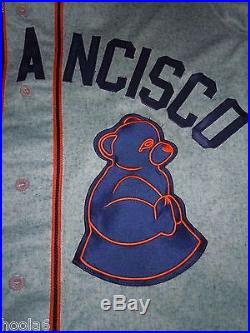 BRANDON HICKS San Francisco Giants 2014 TBC Game Used Uniform MLB Authenticated