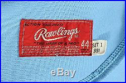 Bruce Sutter 1981 St. Louis Cardinals Rawlings Issued Game Used Worn Jersey Set1