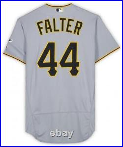 Bailey Falter Pittsburgh Pirates Player-Issued #44 Gray Jersey from