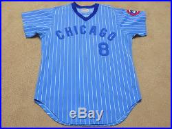 Barry Foote Game Worn Jersey 1980 Chicago Cubs Expos Phillies Yankees