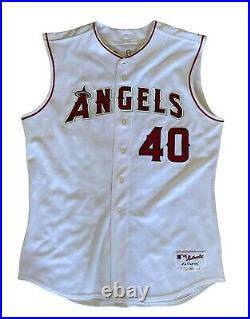 Bartolo Colon, Big Sexy Anaheim ANGELS Game-Worn Jersey #40 Game-Used Vest