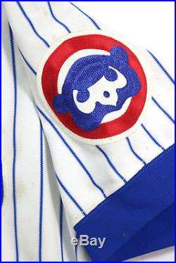 Bill Buckner 1981 Chicago Cubs Game Used Worn Spring Training Pin-stripe Jersey