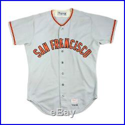 Bill Madlock 1977 Signed San Francisco Giants Game Used Worn Road Jersey Loa