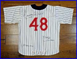 Bill Madlock Game Worn Used Tigers Turn Back Clock Jersey Signed by Negro League