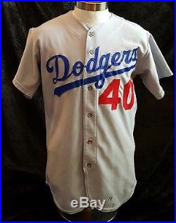 Bill Singer's 1972 Los Angeles Dodgers Game Used / Worn Road Jersey MLB Uniform