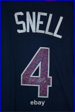 Blake Snell Game Used & Autographed 4th of July 2016 Tampa Rays Rookie Jersey