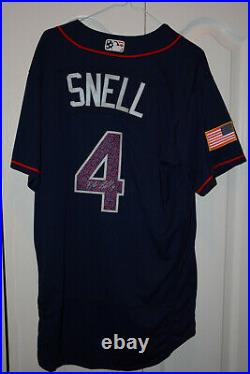 Blake Snell Game Used & Autographed 4th of July 2016 Tampa Rays Rookie Jersey