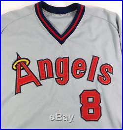 Bob Boone 1980's California Angels Game Used Worn Vintage Road Jersey Phillies