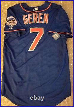 Bob Geren 2013 NY Mets Majestic Game Used All Star Game Jersey MLB Authenticated