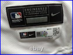 Boston Red Sox Team Issued #87 Size 42 Nike Jersey with MLB HOLO
