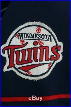 Brad Radke game used signed Minnesota Twins jersey MN autographed worn MN auto