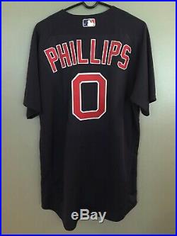 Brandon Phillips Game Issued Red Sox Jersey 2018 WS Year MLB Authen #0 Reds