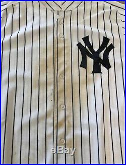 Brett Gardner 2015 Game Used & Worn NY Yankees Jersey MLB Hologram Steiner