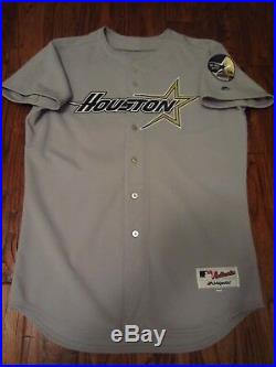 Brian McCann 2017 Houston Astros Game Used Issued Road TBTC 1999 Jersey MLB Auth