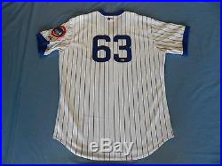 Brian Schlitter 2014 Chicago Cubs 1988 TBTC style game used jersey